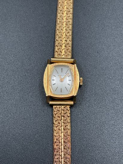 Montre dame de marque Zenith, boîtier et...
