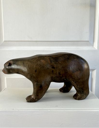 Animal bronze signed Pierre CHENET (XXth...