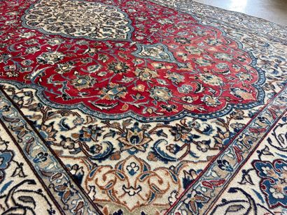 A 3.10 m x 2 m mat. Reinforcements under...
