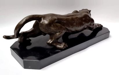 After BARRY. Important bronze proof of a...