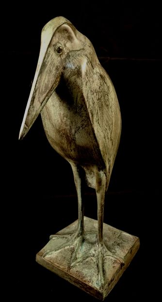 After François POMPON 1855 - 1933. The MARABOUT....