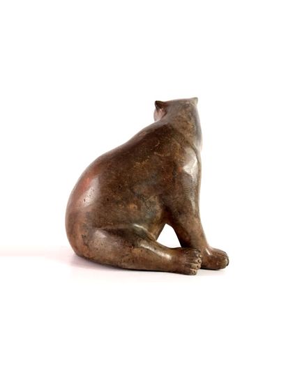 Animal bronze signed Pierre CHENET (XXth...