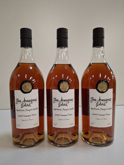 3 Magnum 150 cl Fine Armagnac Delord 40%...