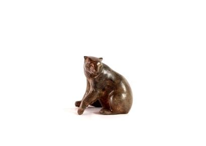 Animal bronze signed Pierre CHENET (XXth...