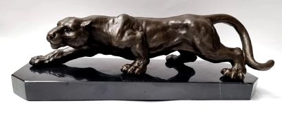 After BARRY. Important bronze proof of a...
