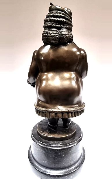 After Fernando BOTERO (1932/2023). Lady with...