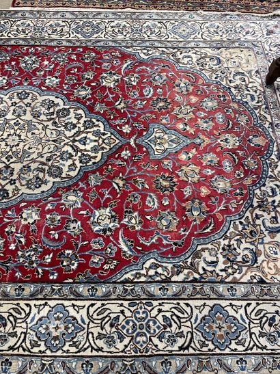 A 3.10 m x 2 m mat. Reinforcements under...