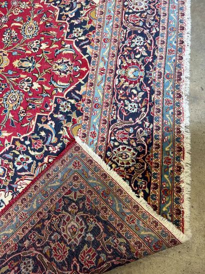 An Oriental rug, size approx. 4.30 m x 3...