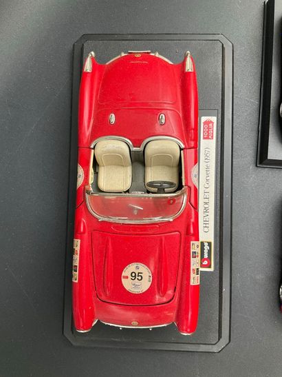 8 véhicules miniatures « voitures de sport»....