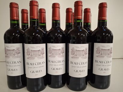 12 Graves Château Beau Céran 2018 Perfect...