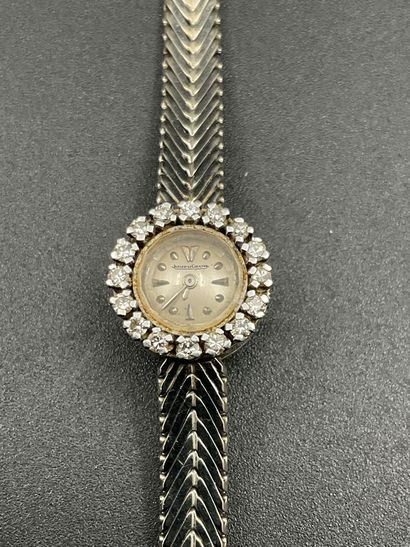 Montre dame Jaeger-Lecoultre, boîtier et...