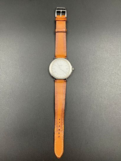 HERMÈS - Carrick GMT, montre bracelet Hermes...