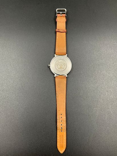HERMÈS - Carrick GMT, montre bracelet Hermes...