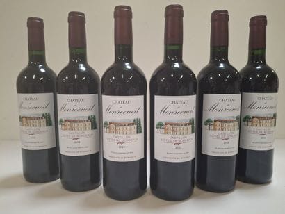 12 Château de Monrecueil 2012 aged in Cotes...