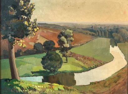 Edouard POULMARC'H (Peintre impressionniste...
