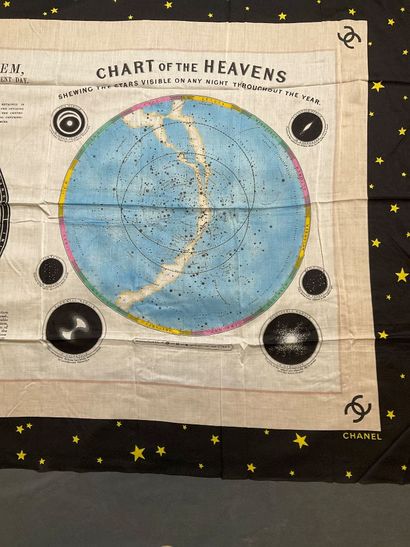 Chanel beach sarong in cotton, featuring...