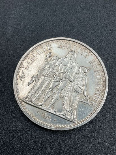 Argent: 10 francs Hercule 1968. Bel état...
