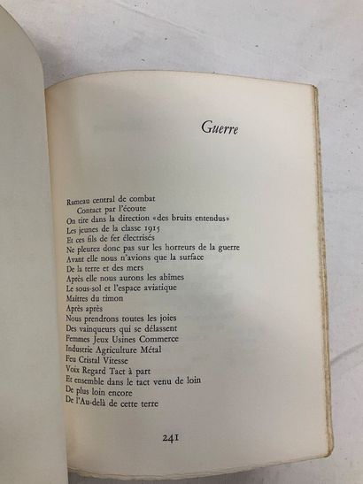 Guillaume Appolinaire. Œuvres poétiques 1...