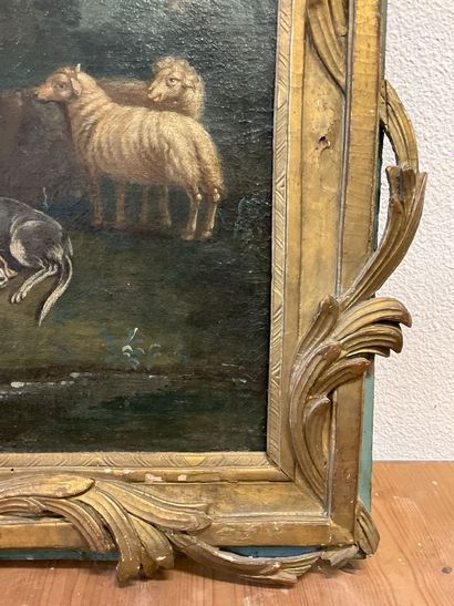 D’après «la cage aux oiseaux» de Lancret....