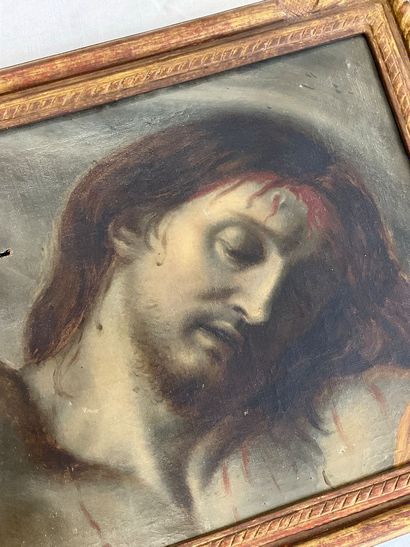 An oil on canvas, Christ in descent from...