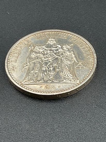 Argent: 10 francs Hercule 1968. Bel état...