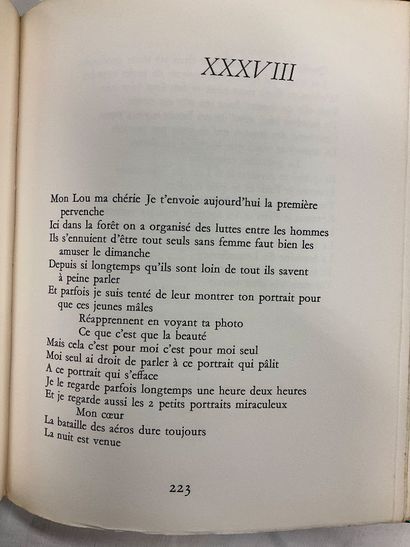 Guillaume Appolinaire. Œuvres poétiques 1...
