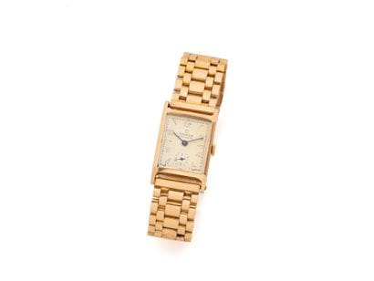 OMEGA
Men's wristwatch in pink gold 750 thousandths,...