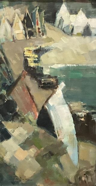 Jean Louis Le Toullec (Breton painter, 1908-1999....
