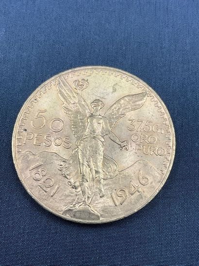 Une pièce de 50 pesos 1946