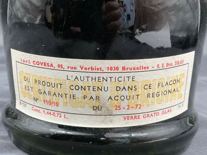 1 bouteille d’armagnac Saint Vivant, 70 cl,...