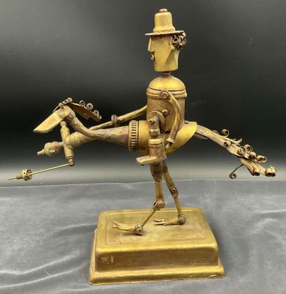 Nikolai Borisov Ratchachki (Bulgaria), metal...