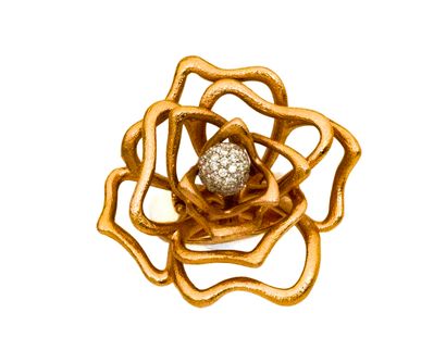 ROBERTO COIN
750-thousandths rose gold ring...