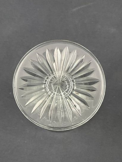 SAINT LOUIS, modèle Tommy, 6 verres à vin...