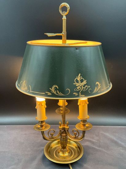 A three-light Empire-style hot-water bottle...
