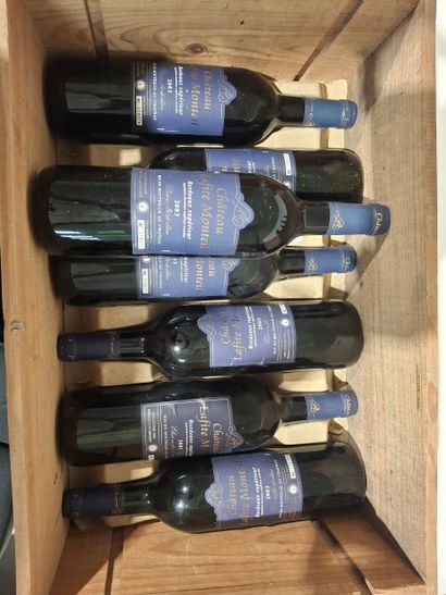 7 bouteilles Château Lafite Monteil 2003...