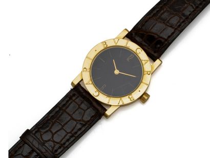 Men's wristwatch in 750 thousandths gold,...