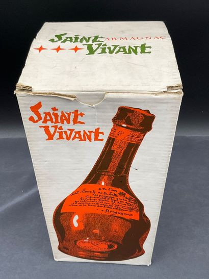 1 bouteille d’armagnac Saint Vivant, 70 cl,...