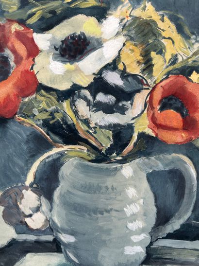 MAN COLLOT, (1903-1962) Aquarelle, Nature...