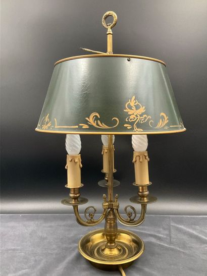 A three-light Empire-style hot-water bottle...