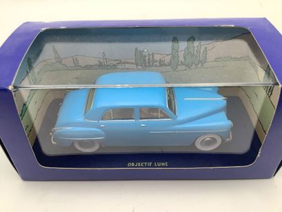 TINTIN, 5 voitures miniatures 1/43 des aventures...