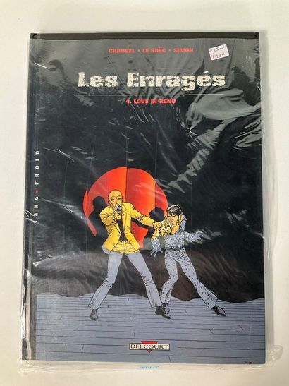 LES ENRAGÉS, 5 bd, éditions Delcourt.
T1...