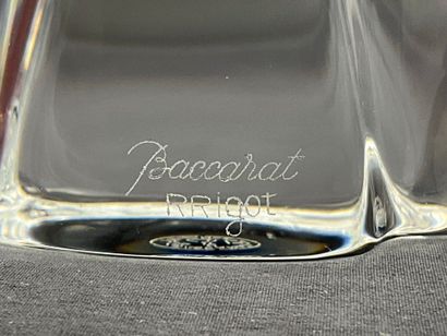 RIGOT ROBERT (1929-2023) pour BACCARAT. Vase...