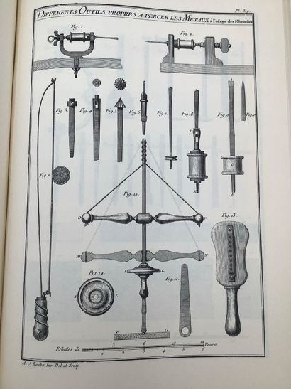 L’art du menuisier par J.A. ROUBO, les 4...