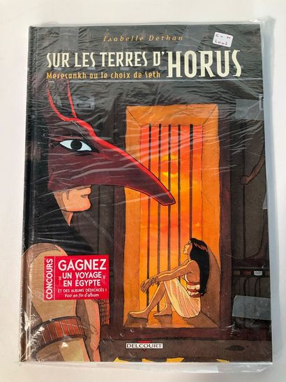 SUR LES TERRES D’HORUS, 7 bd, éditions Delcourt.
T1...