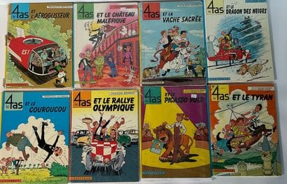 LES 4 AS, 8 bd, éditions Casterman.
Titres:...