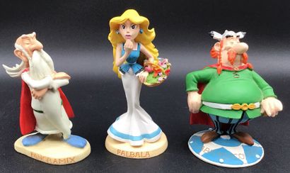 5 figurines Astérix Plastoy collectoys année...