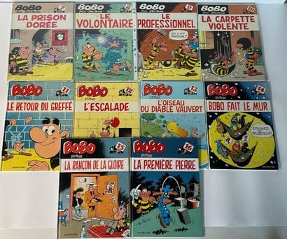 BOBO, 10 bd, éditions Dupuis.
N7 à 16.
Elles...