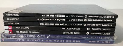 LE CYCLE DE CYANN, 7bd ( dont 1 hors série)éditions...