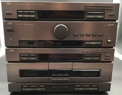 Chaine hi-fi complète de marque JVC modèle...