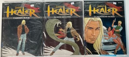 JAMES HEALER, 3 bd, éditions troisième vague...